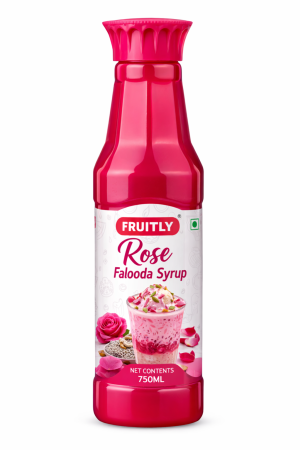 Fruitly Rose Falooda Syrup 750 ML